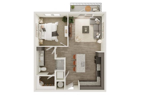 Lenox Katy Crossing A3 Floor Plan
